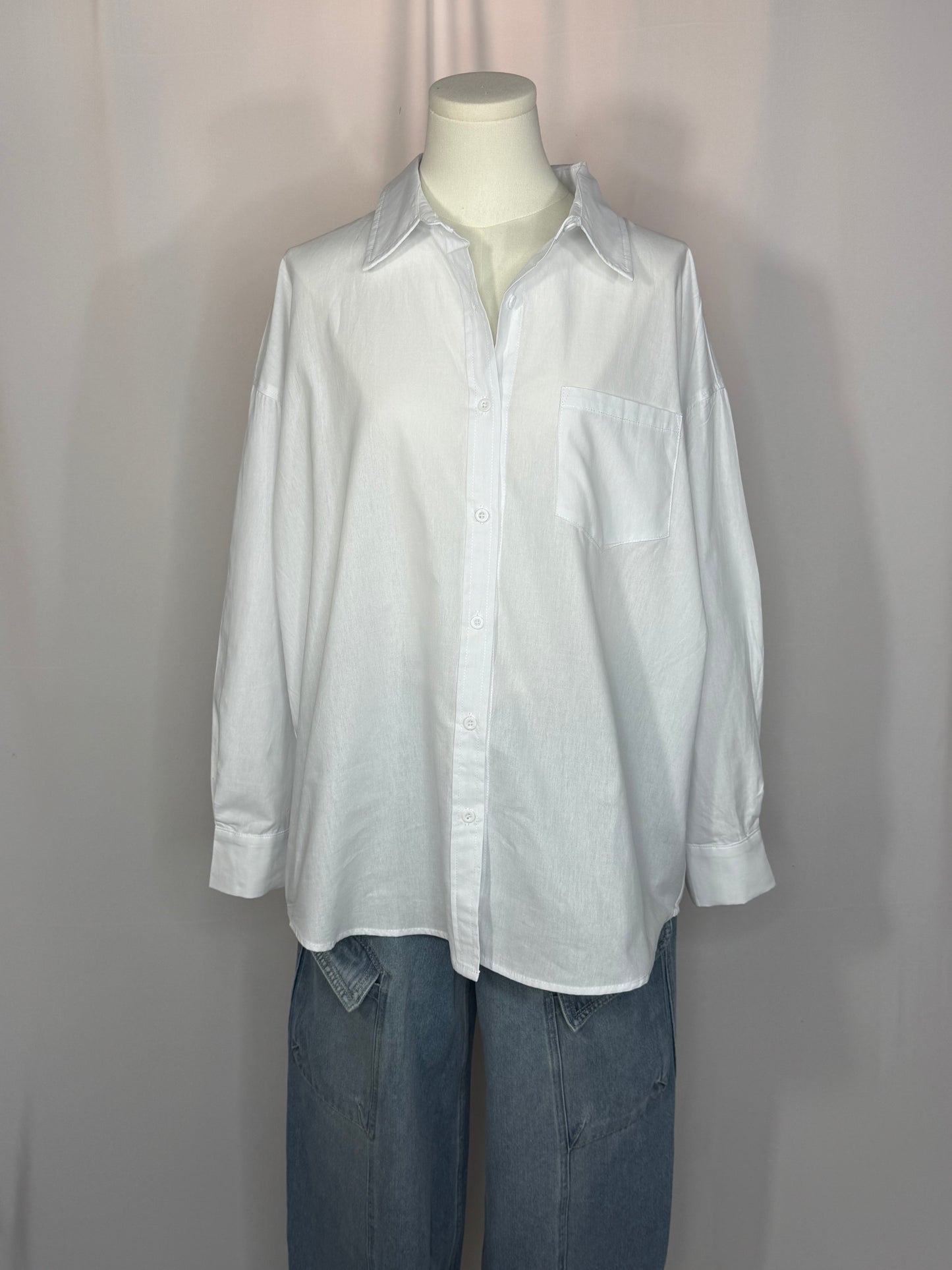 Relaxed Fit Button Down