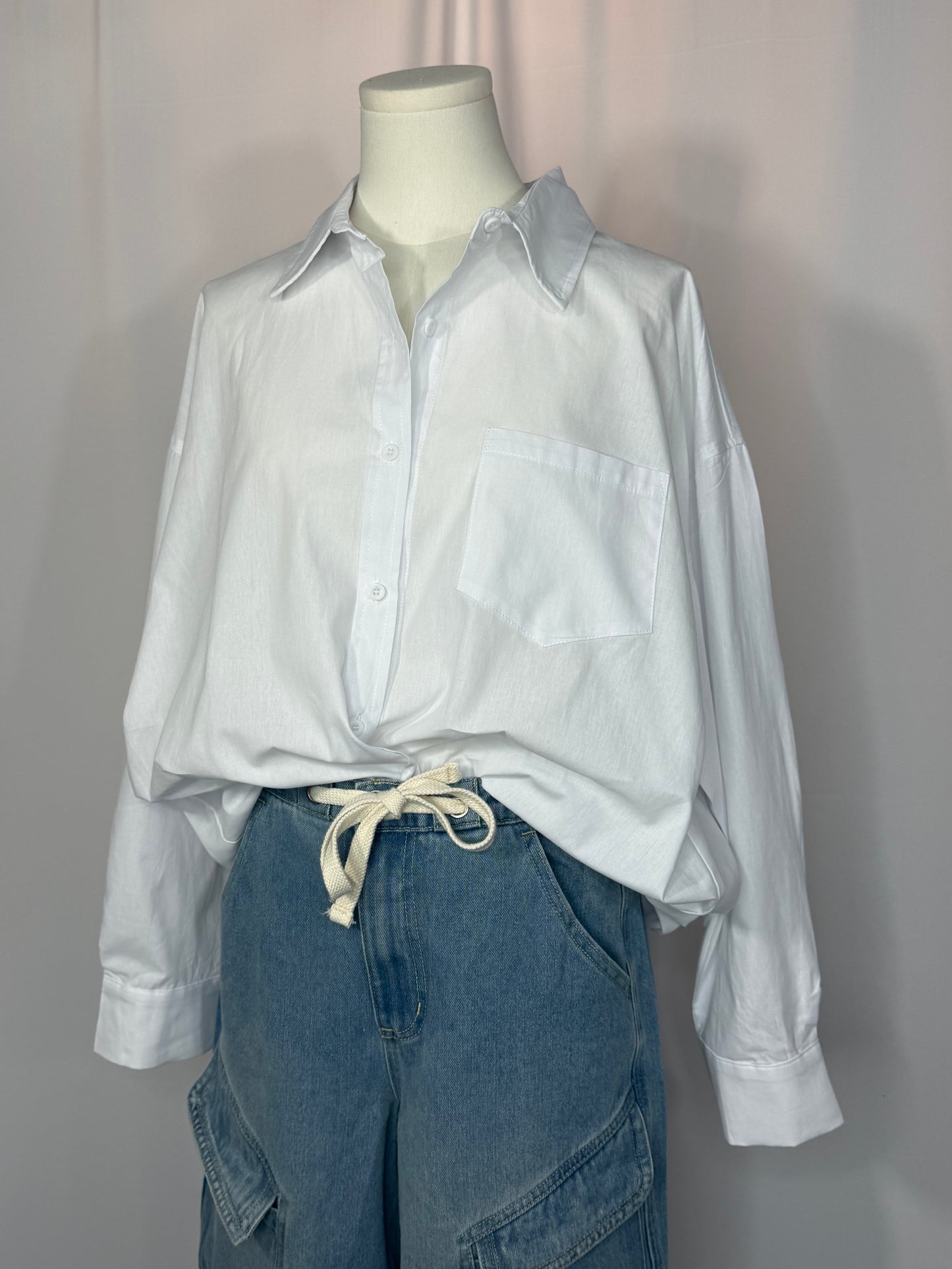 Relaxed Fit Button Down