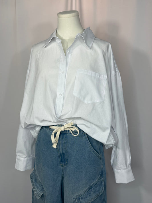 Relaxed Fit Button Down