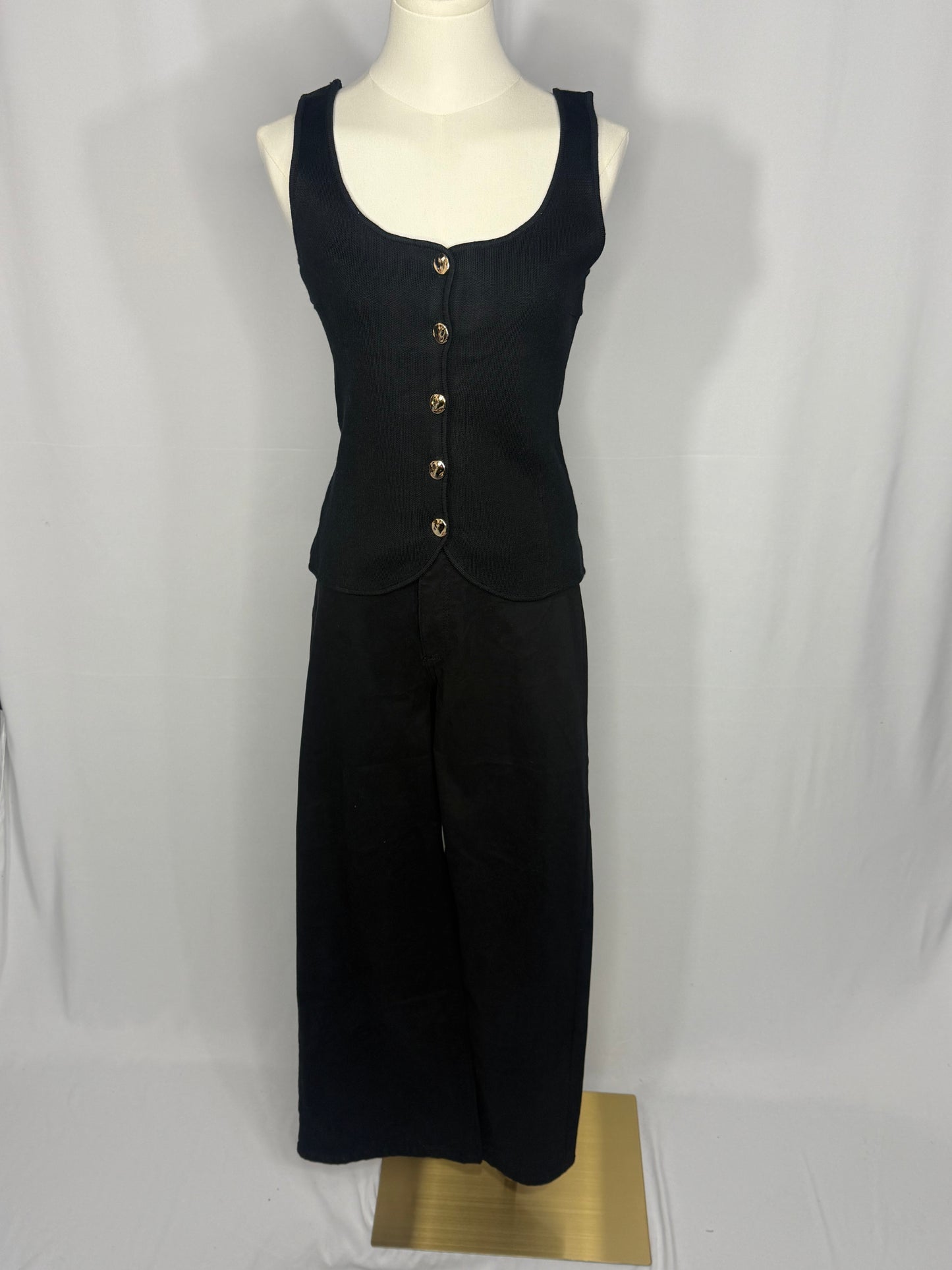 Relaxed Leg Twill Pant
