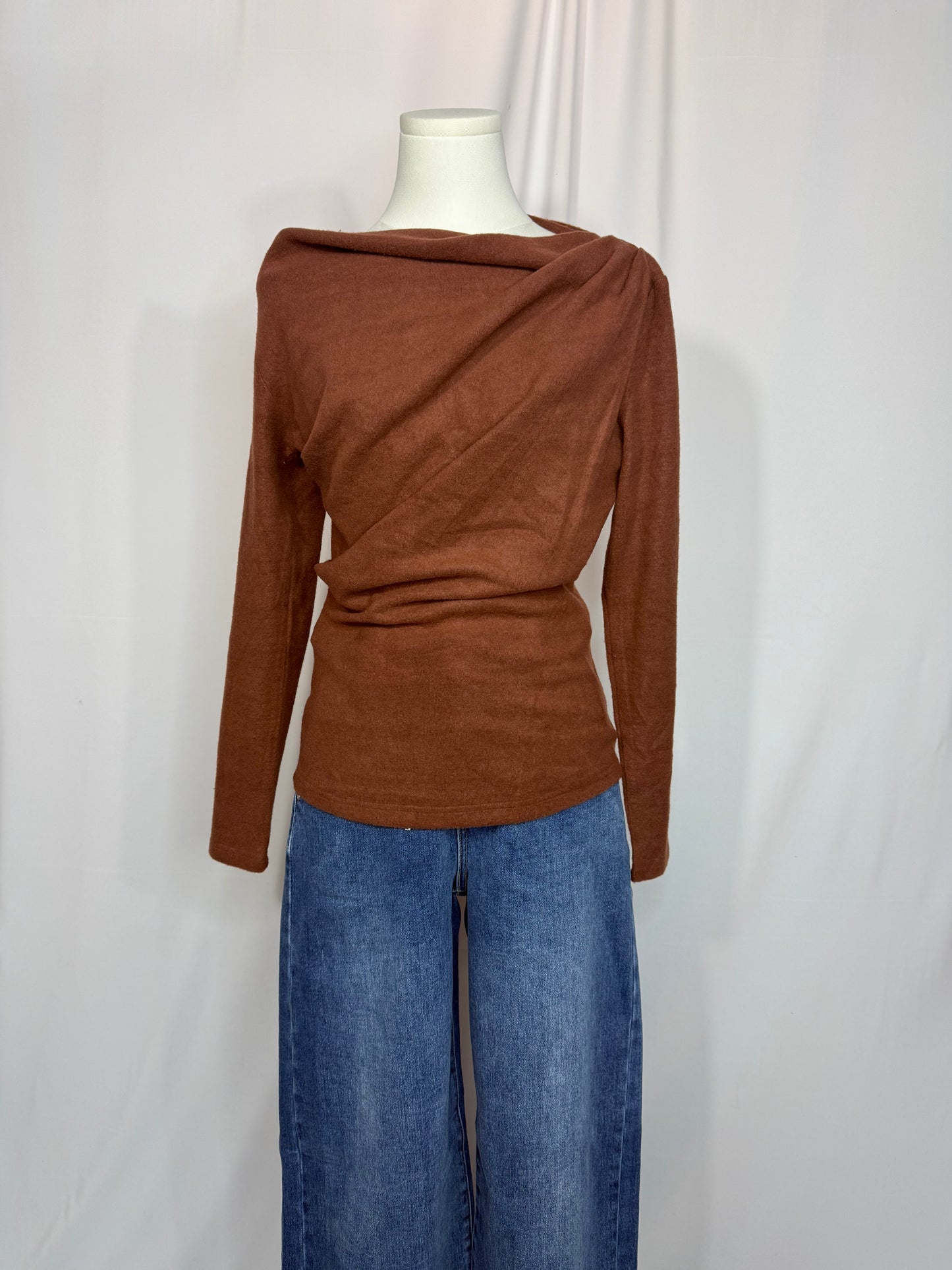Asymmetric Knit Top