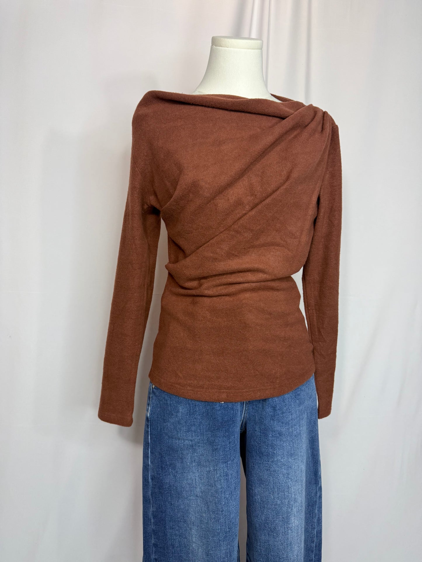 Asymmetric Knit Top