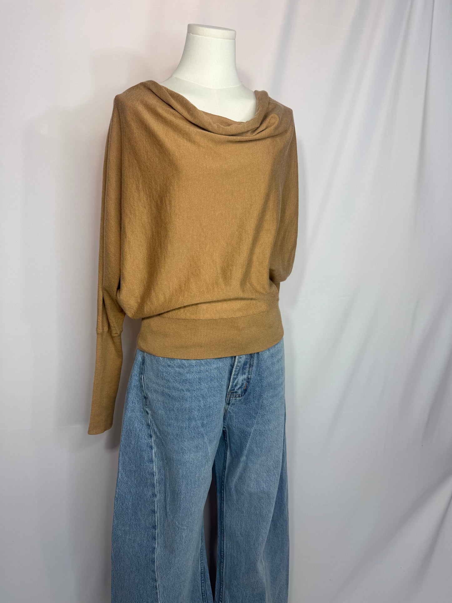 Cowlneck Dolman Sweater