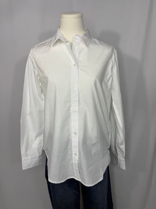 Organic Cotton Poplin Button Down