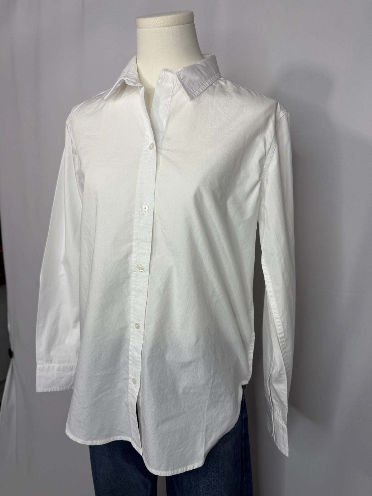 Organic Cotton Poplin Button Down