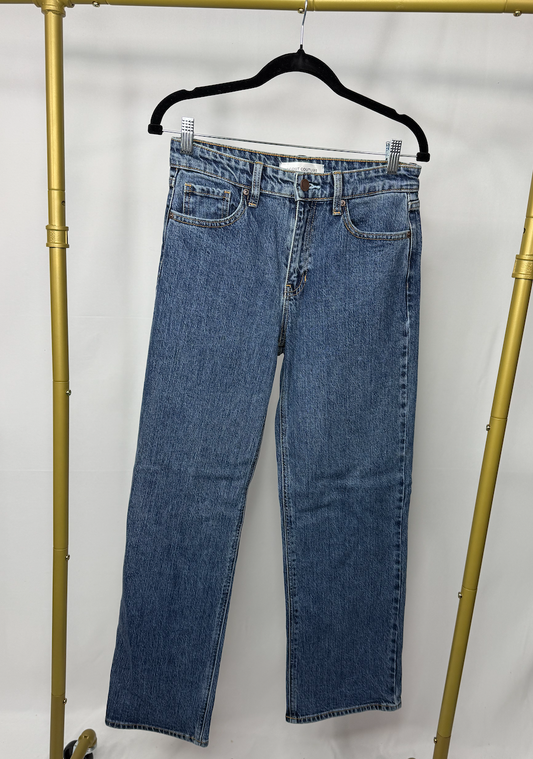 Retro Straight Leg Denim