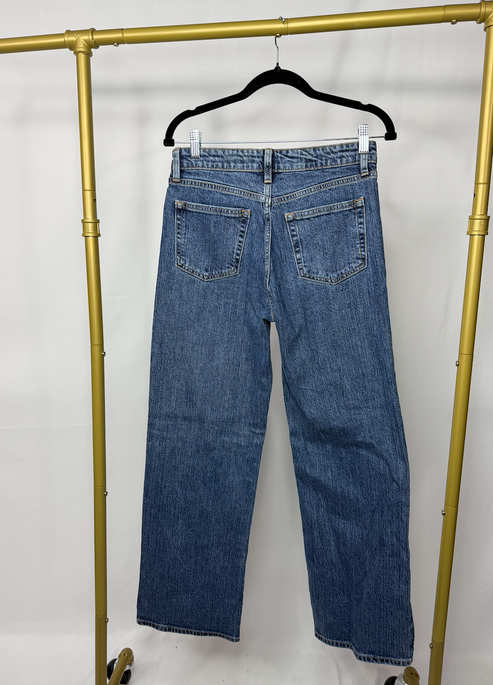 Retro Straight Leg Denim
